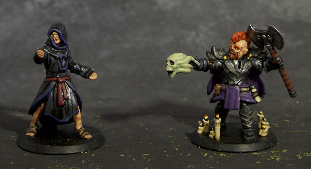 Painted 28mm Fantasy Miniatures