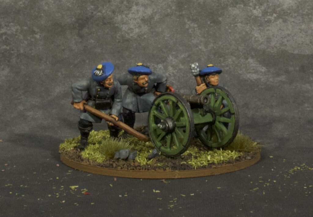 Carlist War Artillery Front
