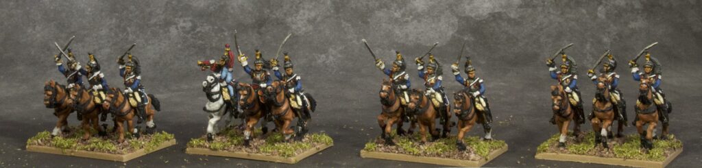 Painted 15mm Currasiers